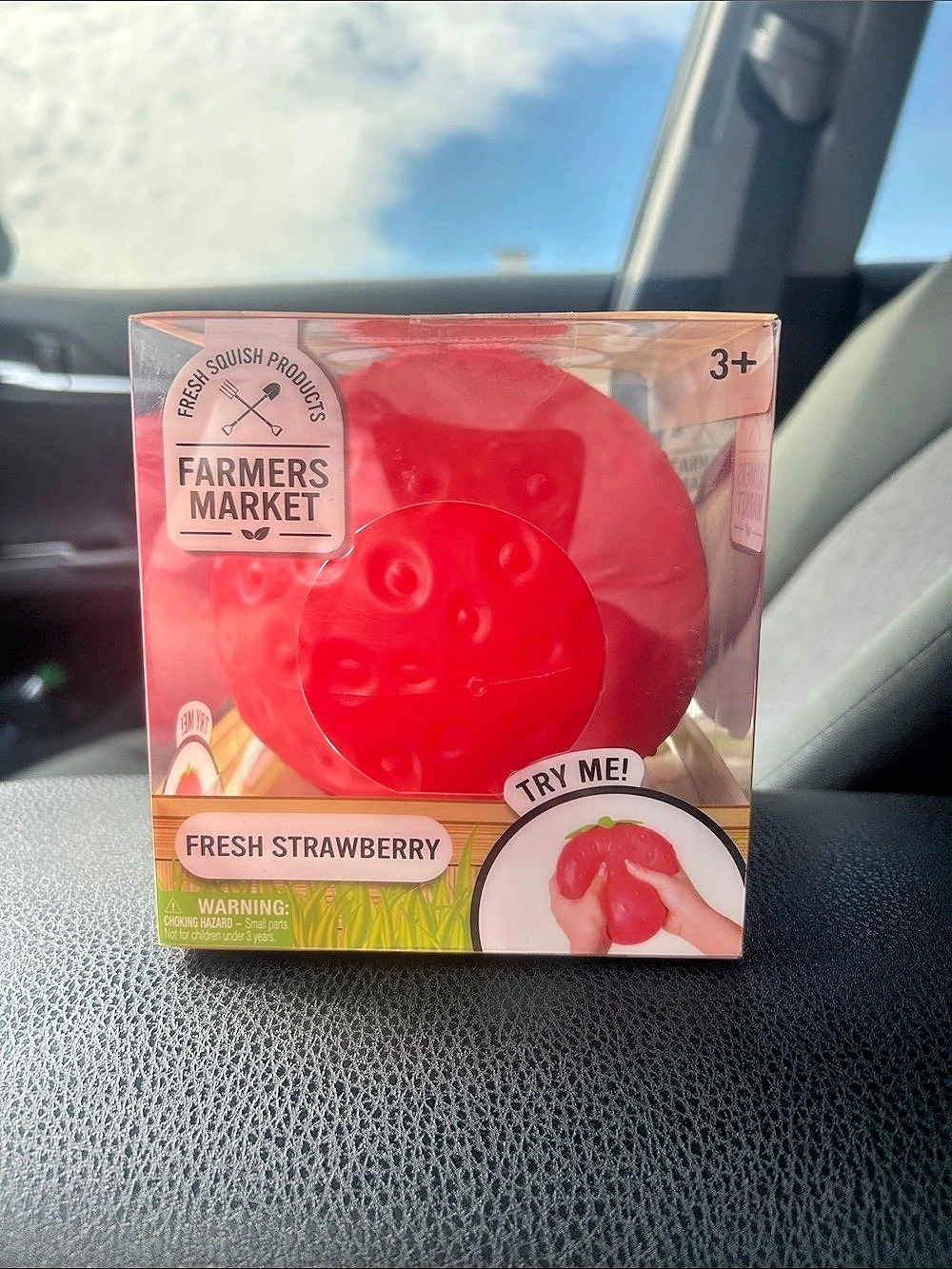 Farmers Market Fresh Strawberry Squish Product Strawberry Squish Toy NWT